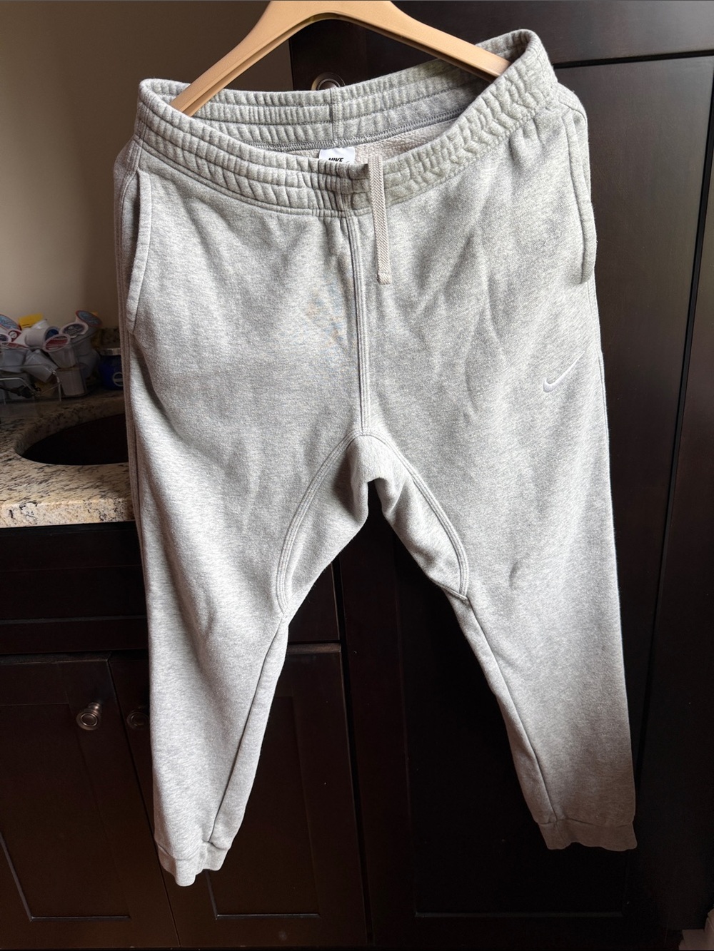 Nike Light Gray Men's Jogger Sweatpants